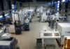Produktionshalle der Hör Gruppe in der Oberpfalz: Produkte der Antriebstechnik hergestellt, unter anderem für Porsche.