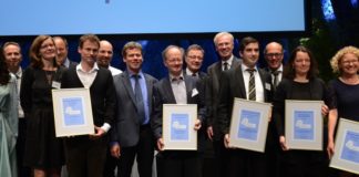 Glückliche Gewinner