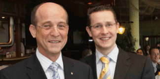 Pioniere in Brandenburg: Dr. Ing. Klaus-Peter und Stefan Tiemann. (© RFT Kabel Brandenburg GmbH)