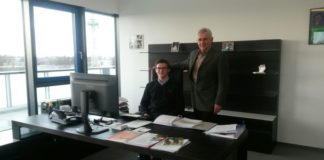 Schüler im Chefsessel - Hans Müller und Maximilian Gögelein_Hans Müller Unternehmergruppe Nürnberg