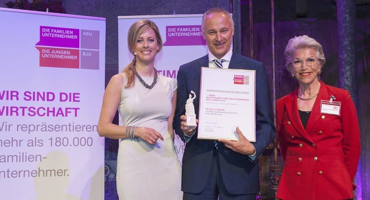 Für sein nachhaltiges Engagement ausgezeichnet: Peter Schöffel, Geschäftsführender Gesellschafter des Outdoor-Bekleidungsherstellers Schöffel (© Schöffel Sportbekleidung GmbH)