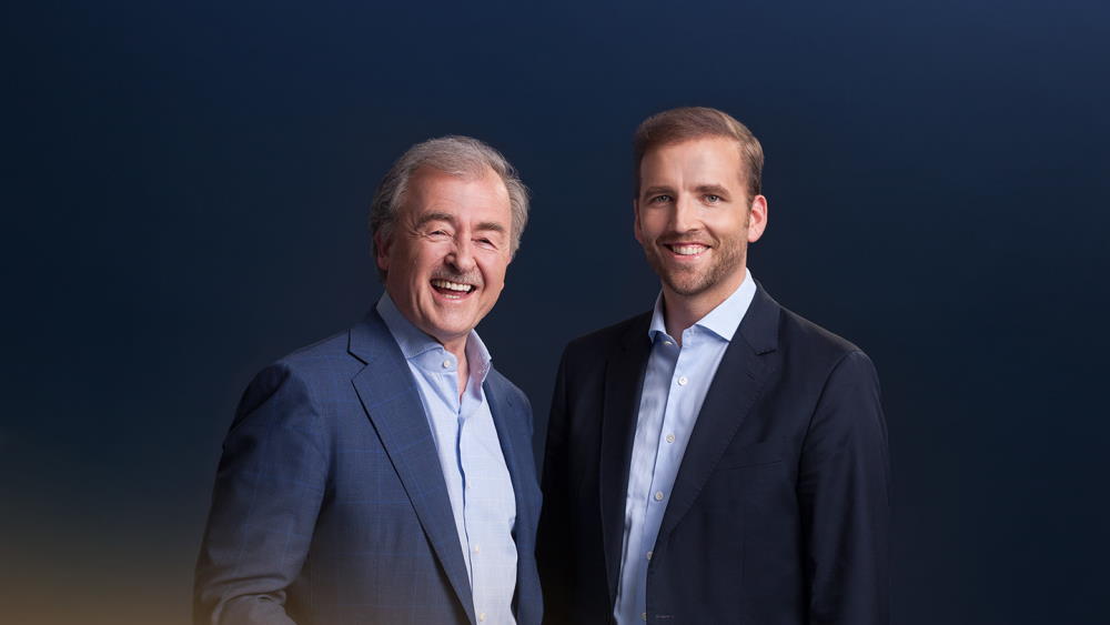 Vater Jochen und Sohn Fabian Kienbaum Vater Jochen und Sohn Fabian Kienbaum: Wir sind nie im Streit auseinandergegangen.