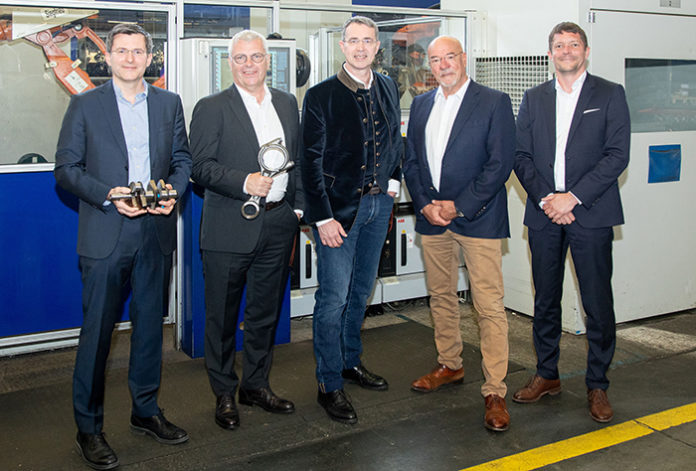 von links, Andreas Rauh, Bernd Krüper, Dr. Jan Dannenberg, Wolfram Hatz, Dr. Sioman Thierfelder_k