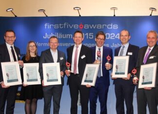Beste Vermögensverwaltungen 2024 bei Firstfive Gala geehrt
