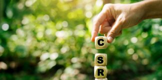 Corporate Sustainability Reporting Directive (CSRD) Concept. The European Union and financial reporting standards regarding sustainability disclosures.