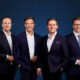 v. l. Dr. Gerd Sievers (Managing Partner HFO), Dr. Sascha Haghani (Managing Partner HF), Goetz Hertz-Eichenrode (Managing Partner HF), Hermann Reitze (Managing Partner HFO), Fotograf: Valery Klouvert