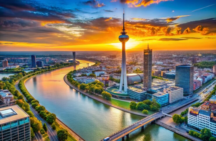 Das Geschäftsklima in NRW verbessert sich im April leicht – trotz trüber Erwartungen in Handel und Dienstleistung.