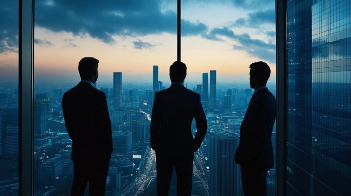 Private equity managers assessing undervalued companies, finance, investment opportunities Patrimonium fördert mit Private-Equity-Beteiligungen das Wachstum mittelständischer Unternehmen mit etablierten Geschäftsmodellen.