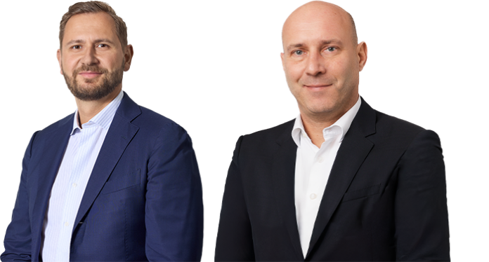 Alexander Dietl (l.) und Sven Hofmann
