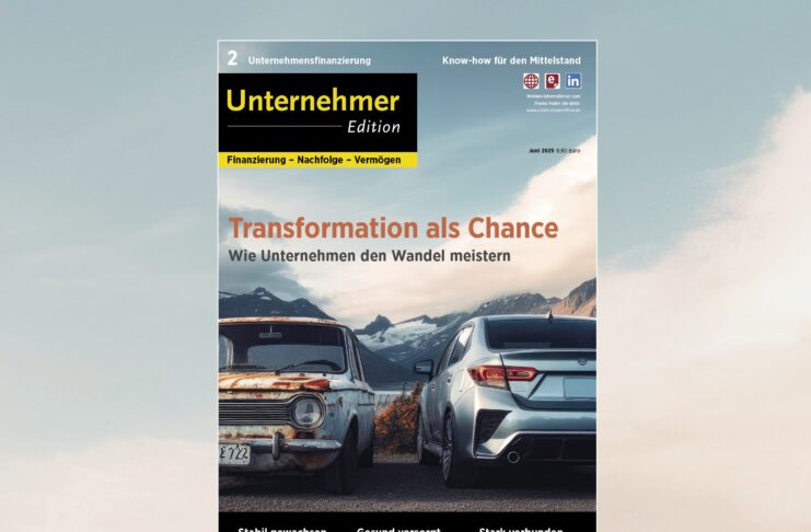 Die zweite Ausgabe der Unternehmeredition 2/2024 mit Schwerpunkt "Unternehmensfinanzierung" ist erschienen.