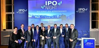 Pfisterer wurde bei der diesjährigen IPO Night 2025 in Frankfurt als Gewinner in der Kategorie Herausragender Börsengang des Jahres geehrt.