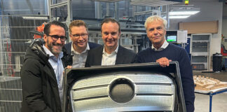 v.l. Dr. Jan-Philipp Hoos, White & Case LLP (Insolvenzverwalter), Hermann Reitze, HFO, Dr. Gerd Sievers, HFO und Christoph Huberty, CFO Gerhardi