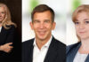 Strategischer Ausbau der Führungsebene bei Spencer Stuart v.l.: Andrea Mohnsam, Ckaus Fischer, Daniela Chikova