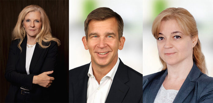 Spencer Stuart v.l.: Andrea Mohnsam, Ckaus Fischer, Daniela Chikova