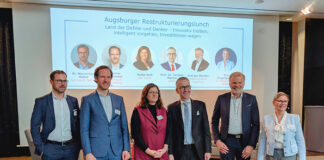 Sanierungsexperten diskutieren über Zukunftsfähigkeit Restrukturierungsforum Augsburg 2026