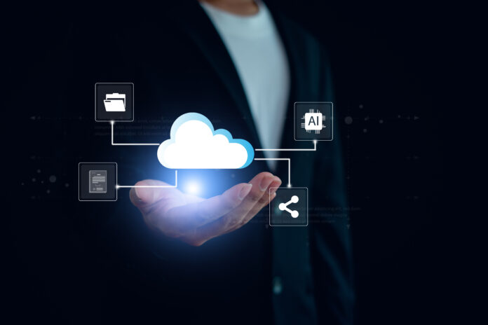 Cloud computing platform integrating AI, document management, secure file sharing, data storage, digital collaboration, and enterprise connectivity for modern business operations.