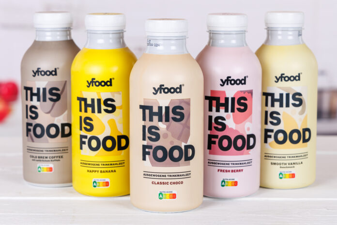 yfood This is Food drinking meal different flavors in bottles