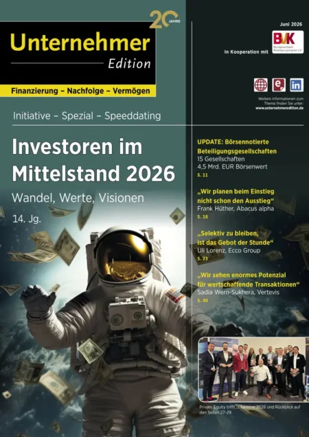 SPEZIAL — Investoren im Mittelstand 2026